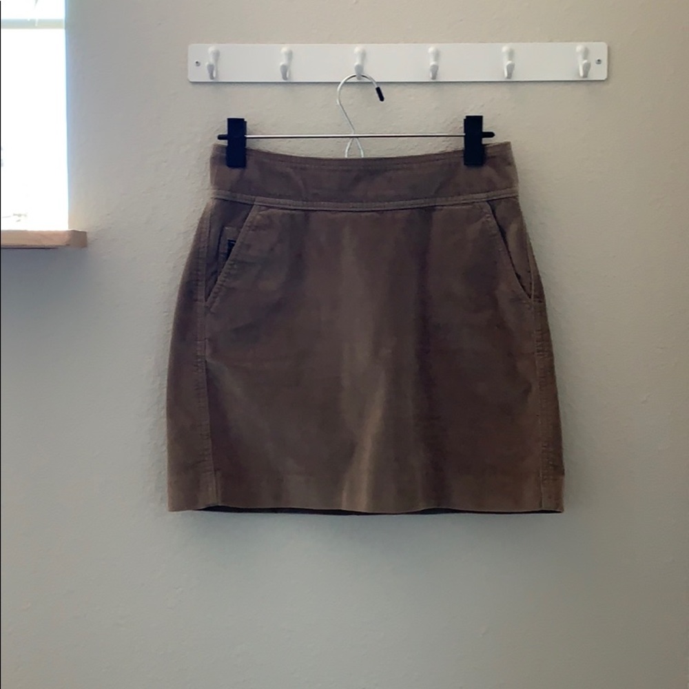 Banana Republic corduroy skirt